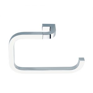 LARGE TOWEL RING NIKA CHROME