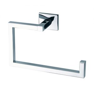 LARGE TOWEL RING LUK CHROME