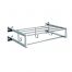 WALL SHELF Nº16 WITH HOOKS LUK CHROME