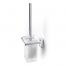 WALL TOILET BRUSH GLASS MIA CHROME