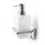WALL DISPENSER GLASS MIA CHROME