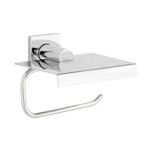 PAPER HOLDER WITH COVER MINT CHROME