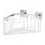 CORNER BASKET 20cm. (8") MINT CHROME