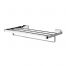 WALL SHELF Nº21 WITH BAR GRAVITY CHROME