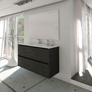 JOB 100, Cendre, 4 Tiroirs