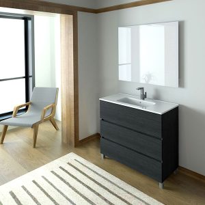 TREE 80, Cendre, 3 Tiroir