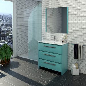 AXEL 70 Vert, 3 Tiroirs