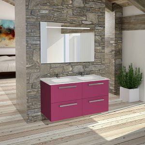 DINA 120 Fucsia, 4 Tiroirs