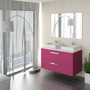 GEMA 120 Fucsia, 2 Tiroirs