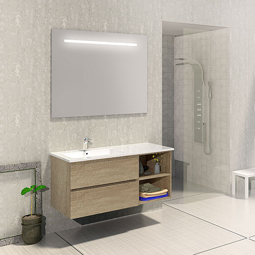 ROMA 120 Nature, 2 Tiroirs + Module