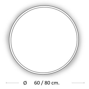 Mirror 80 Perimetric external frame LED Light (Copiar)