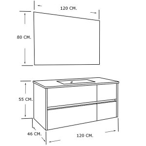 JOB 120, Vintage, 4 Tiroirs