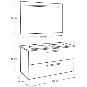 CLEA 120 Nebraska, 2 Tiroirs